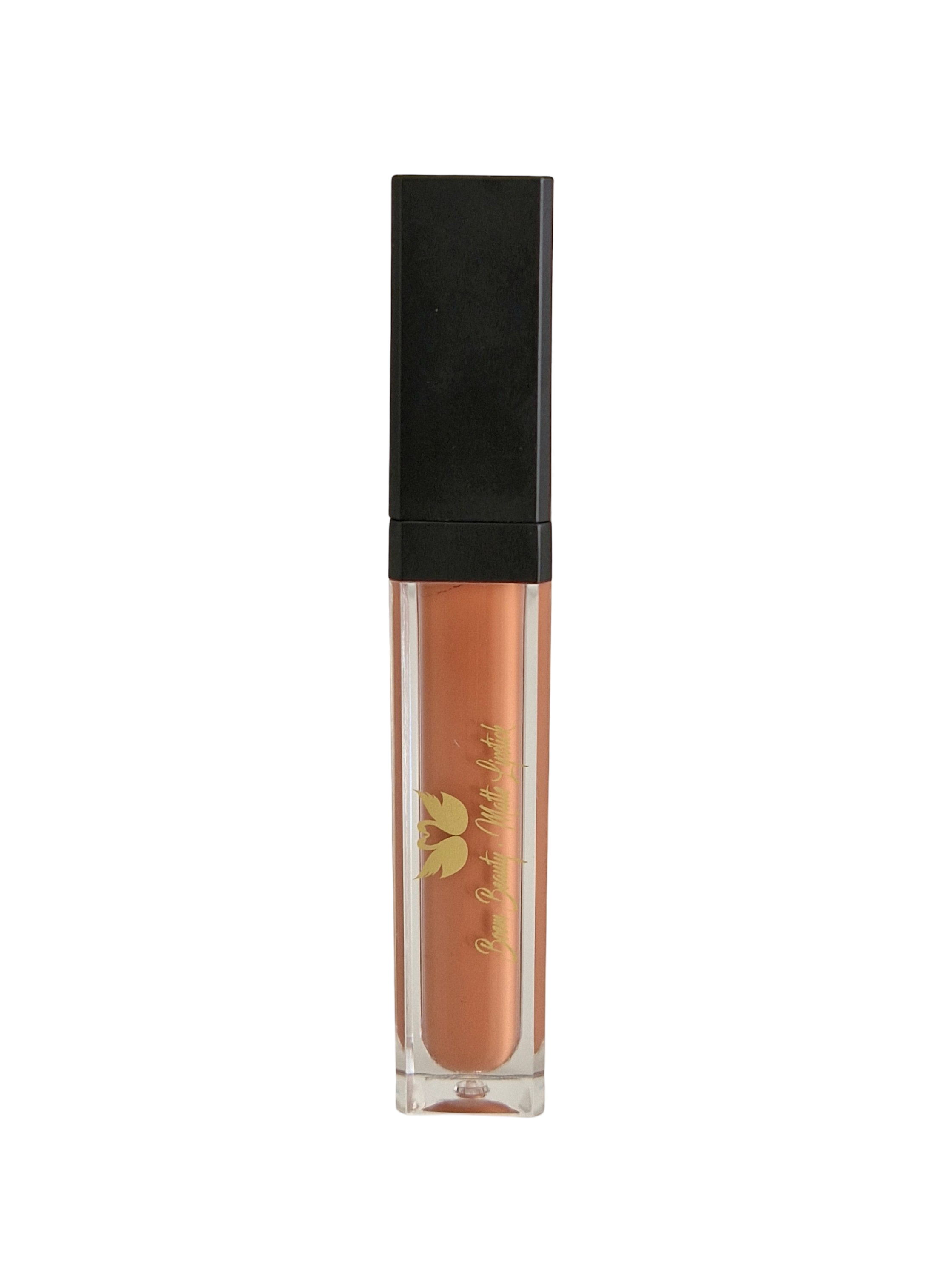 Ruj Lichid Mat BOEM BEAUTY- CAPUCCINO KIS