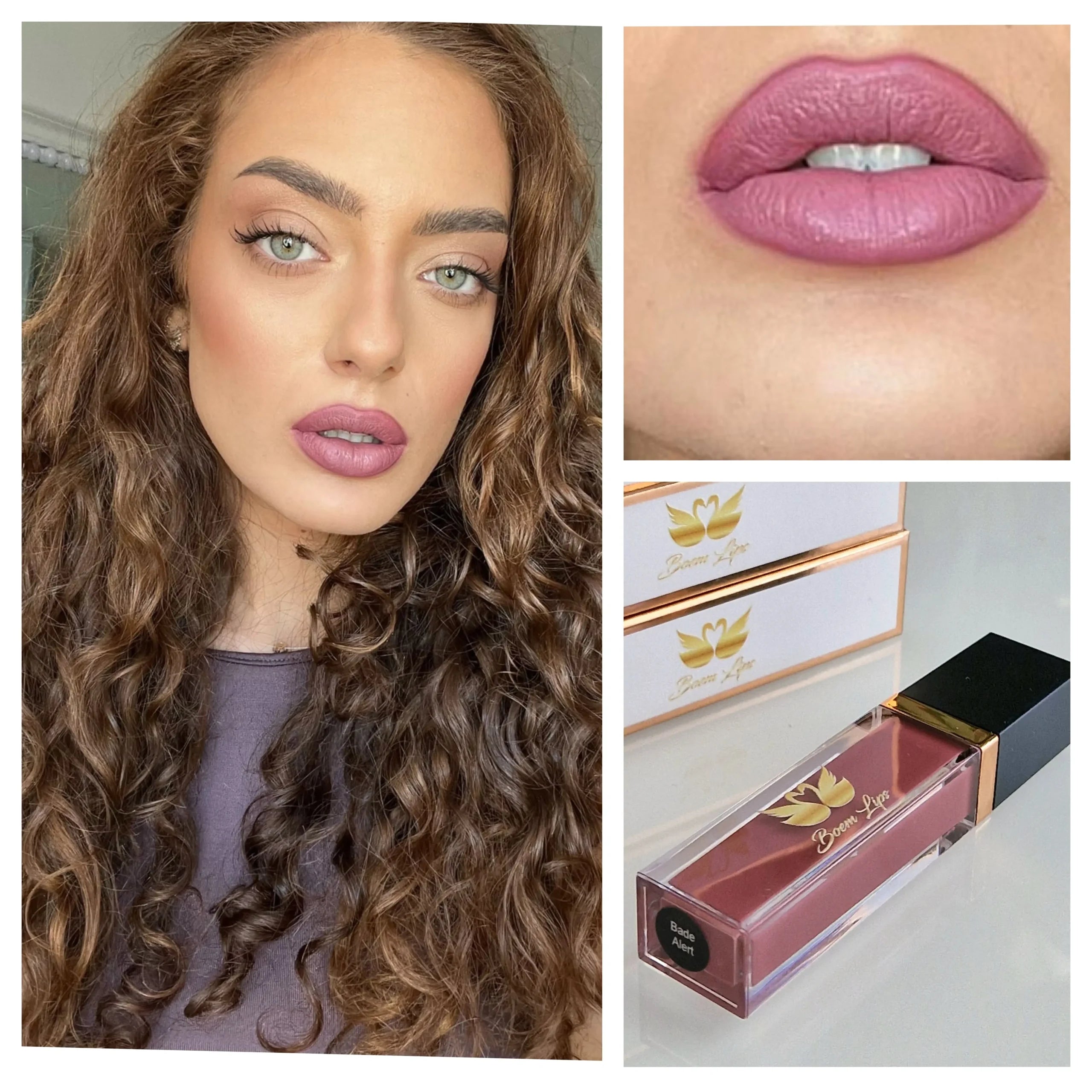 Ruj Lichid Mat BOEM BEAUTY- BADE ALERT
