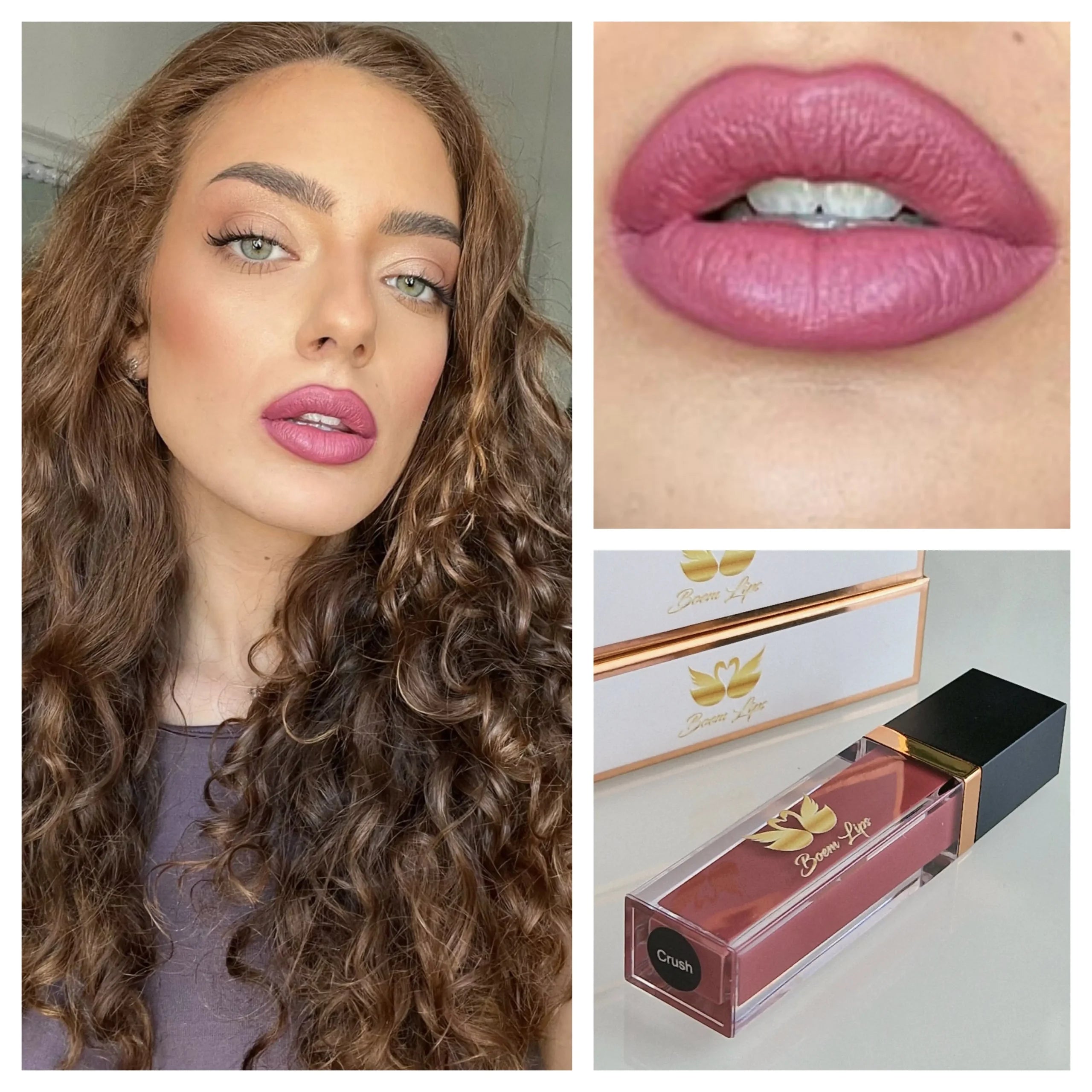 Ruj Lichid Mat BOEM BEAUTY - CRUSH