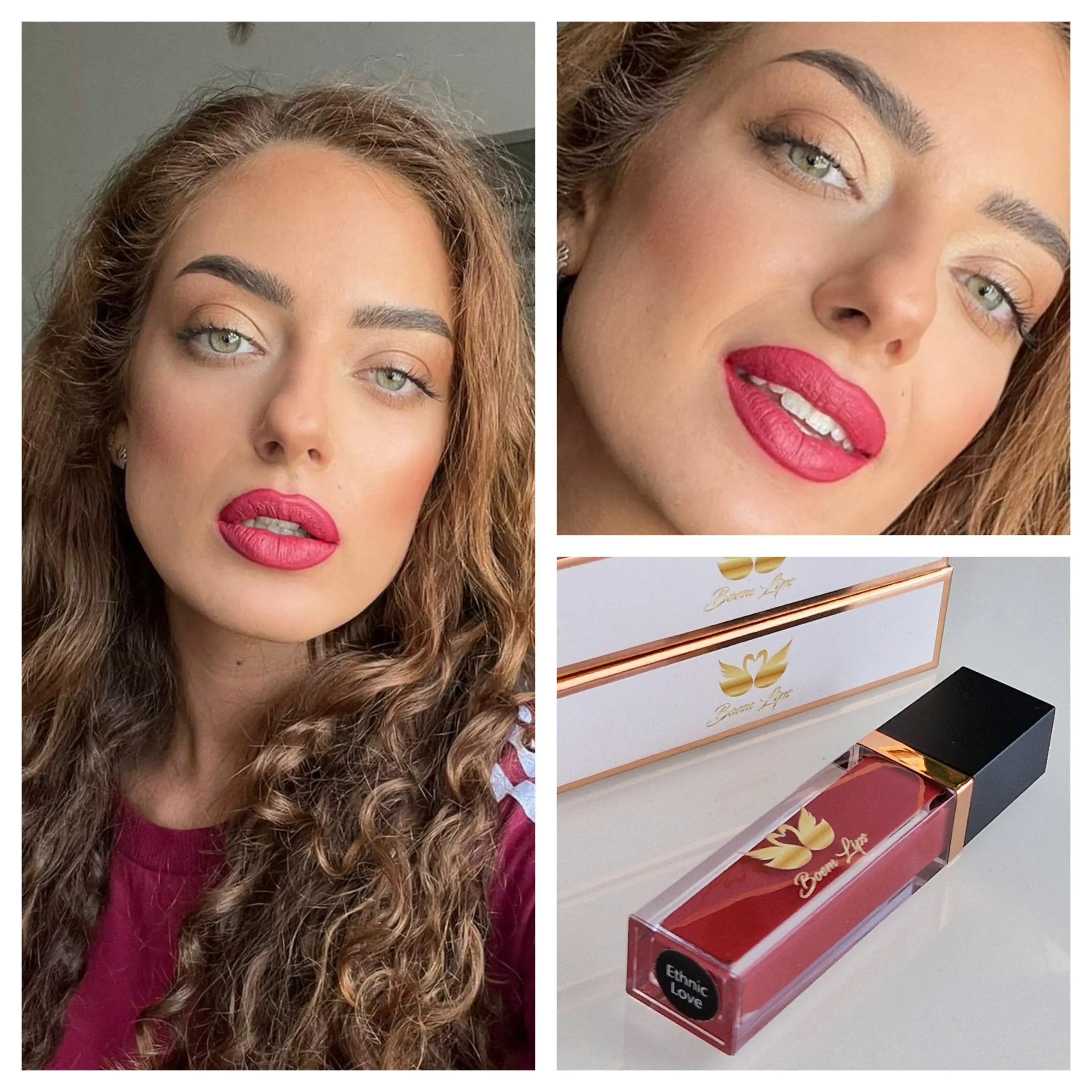 Ruj Lichid Mat BOEM LIPS - ETHNIC LOVE