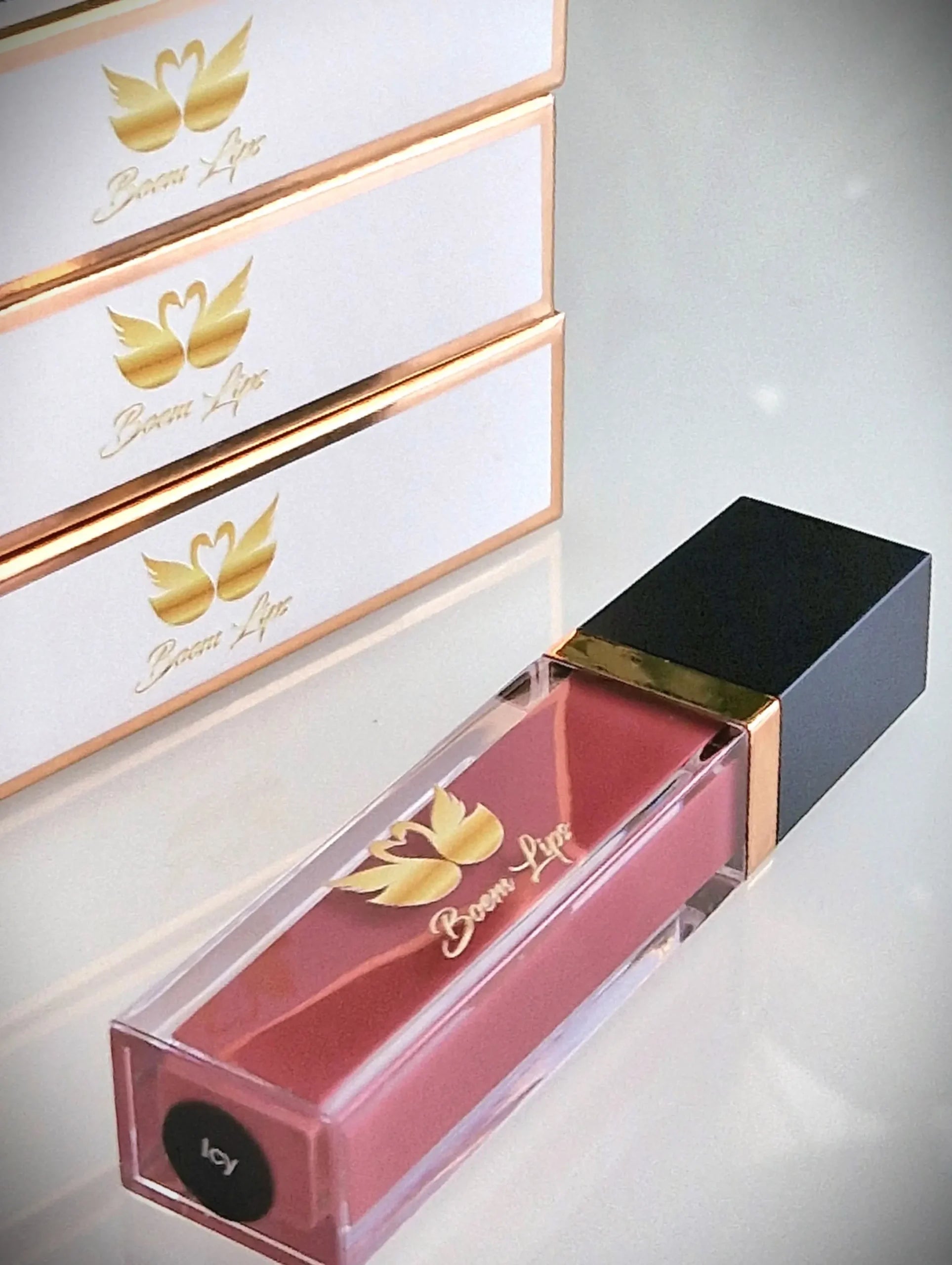 Ruj Lichid Mat BOEM BEAUTY - ICY