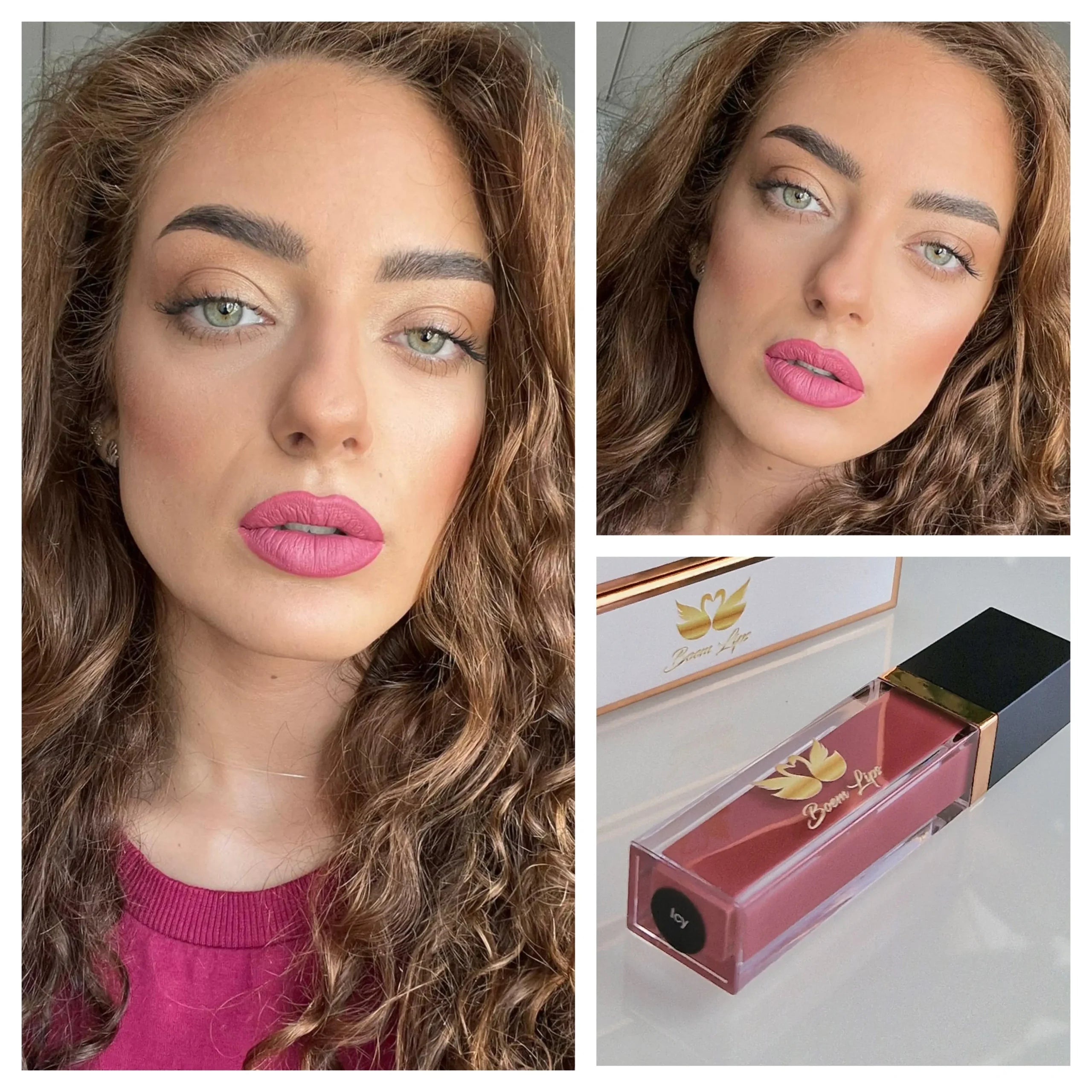 Ruj Lichid Mat BOEM BEAUTY - ICY