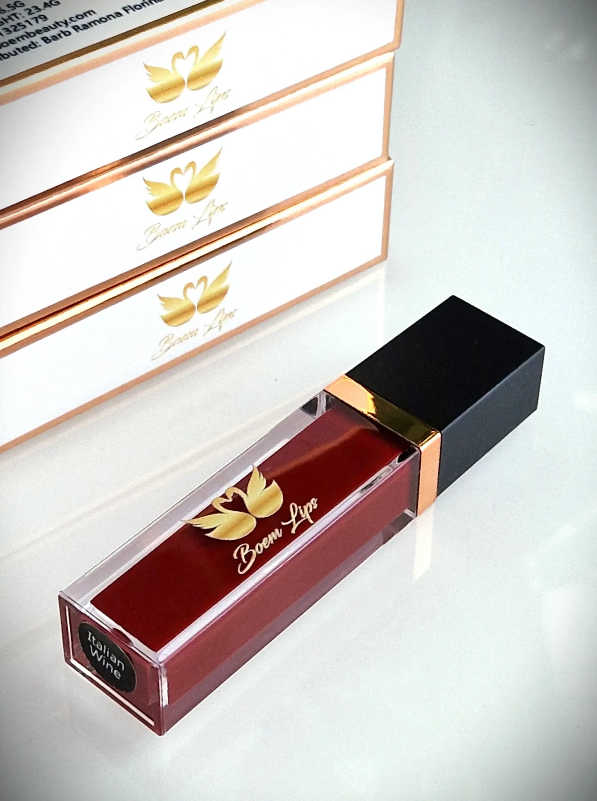 Ruj Lichid Mat BOEM LIPS - ITALIAN WINE