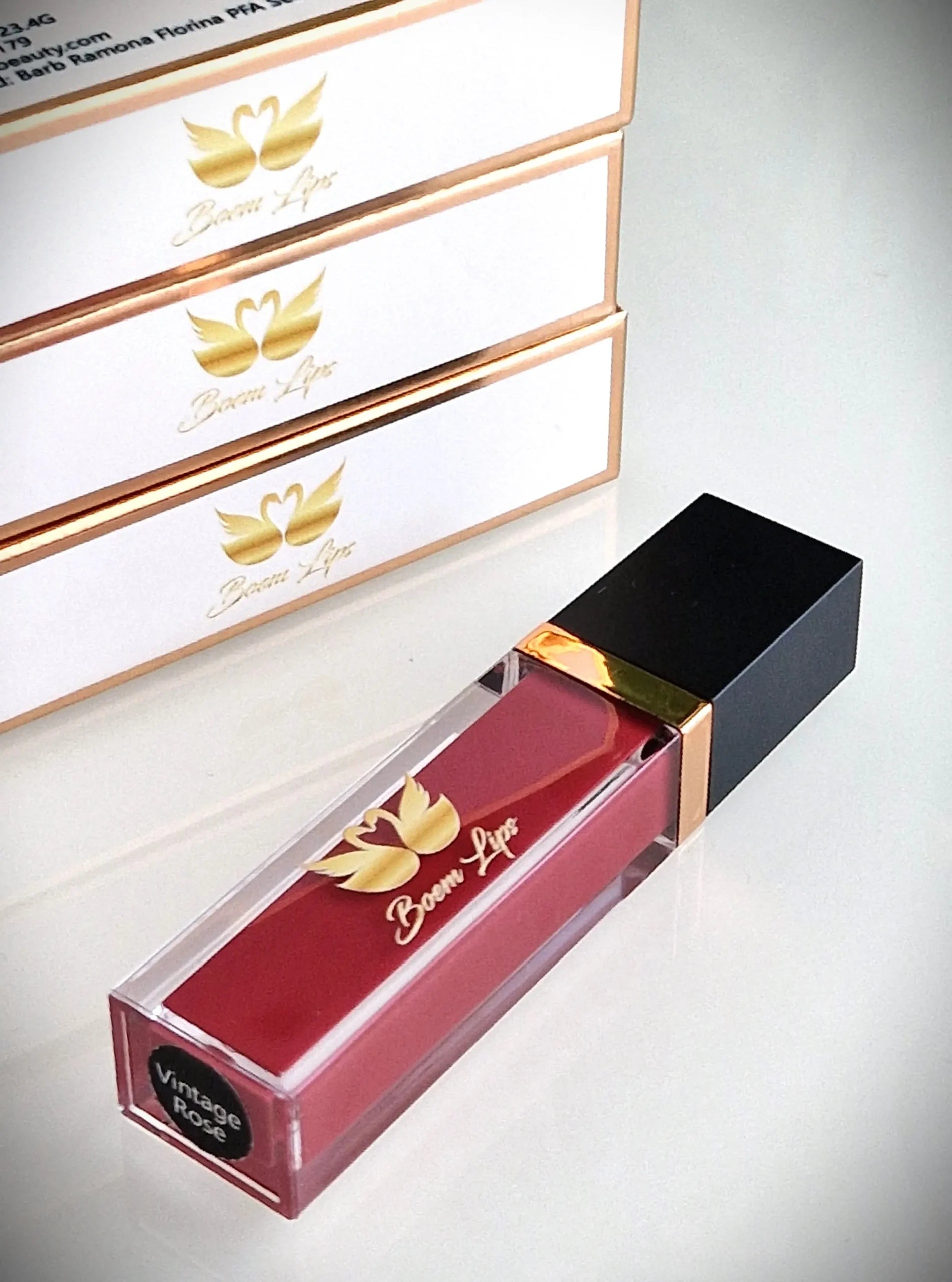 Ruj Lichid Mat BOEM BEAUTY - VINTAGE ROSE