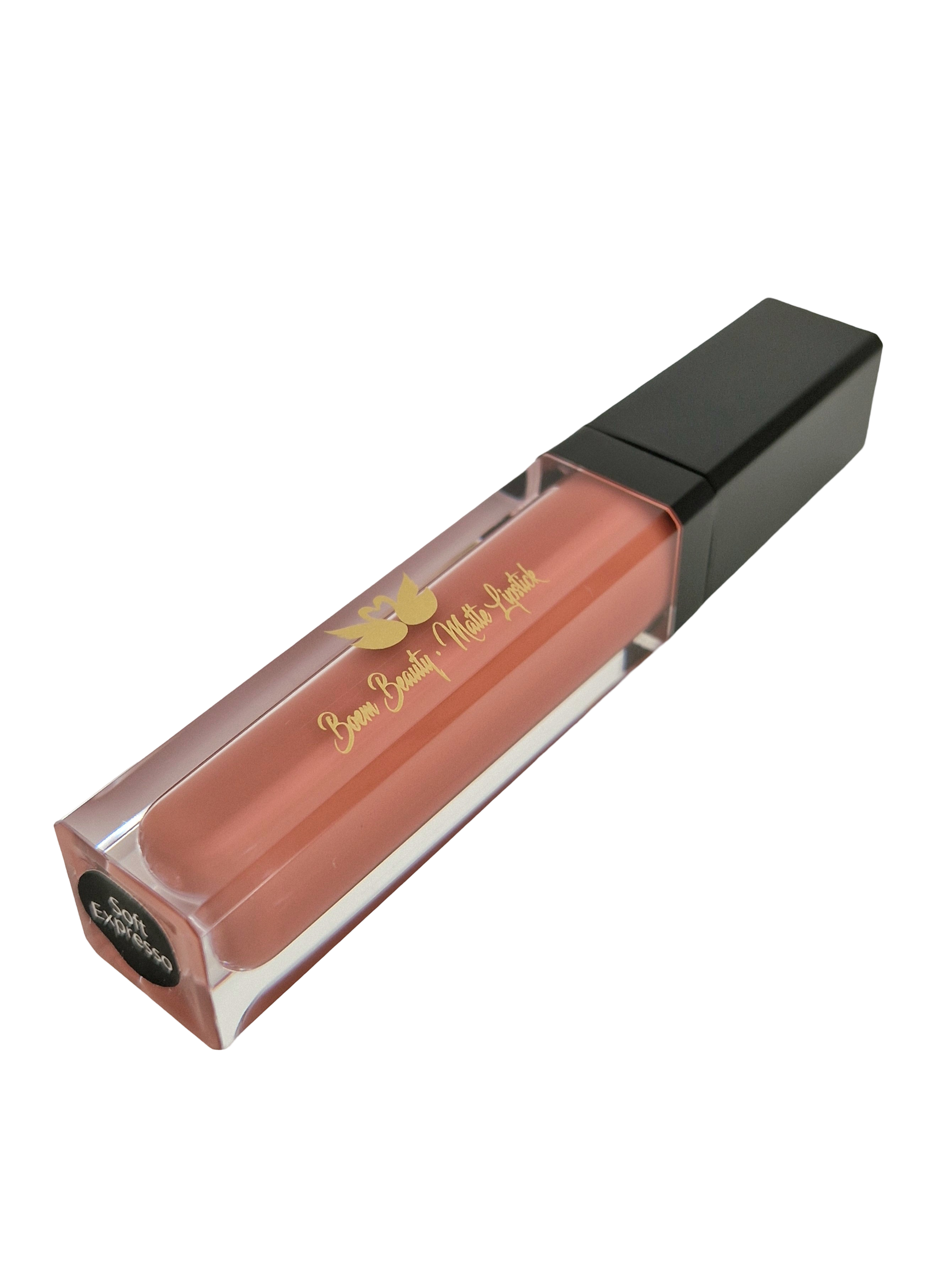 Ruj Lichid Mat BOEM BEAUTY - SOFT EXPRESSO