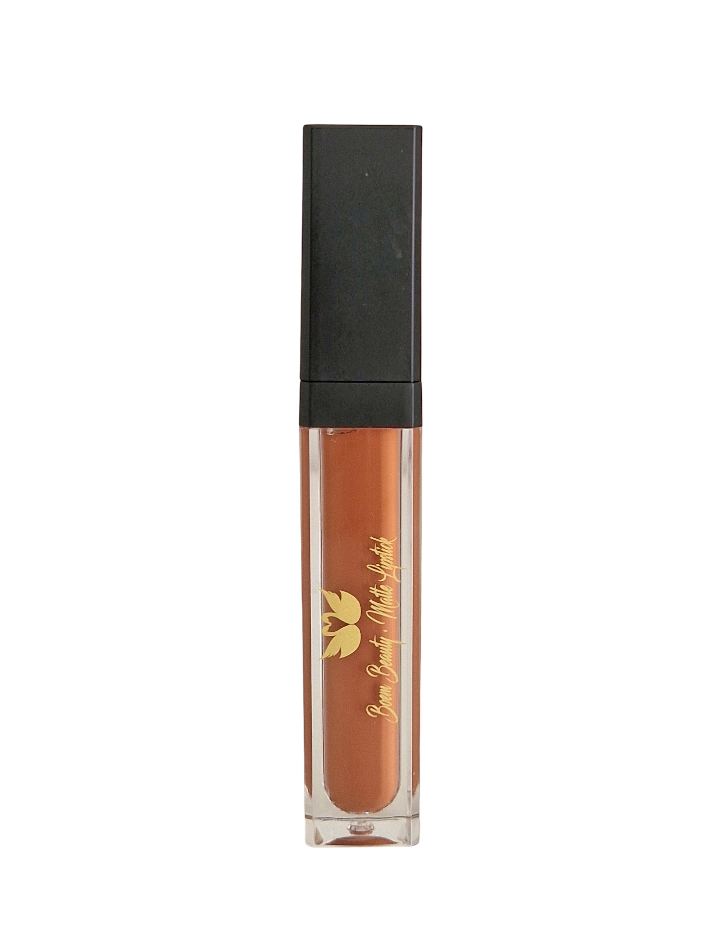 Ruj Lichid Mat BOEM BEAUTY - TOFFEE