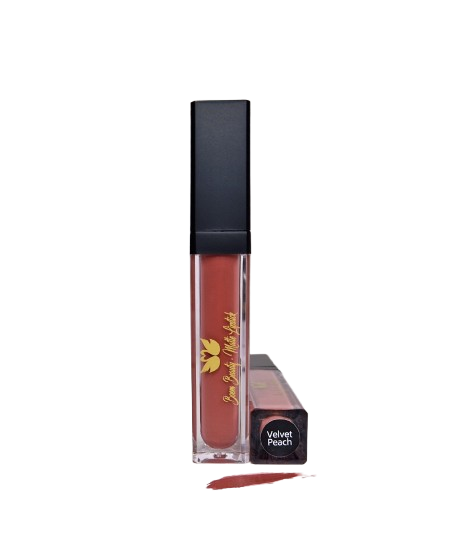 Ruj Lichid Mat BOEM BEAUTY - VELVET PEACH
